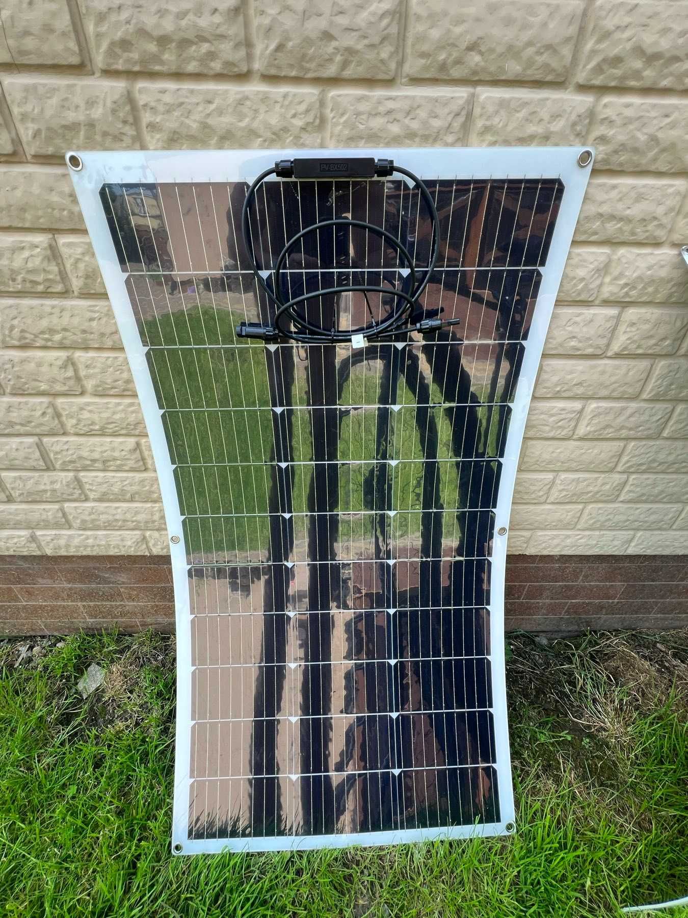 Гнучка сонячна панель.Справжні 120W.Розмір 1100мм*600мм.