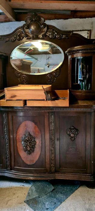 Kredens Antyk Zabytkowy Kompletny Okazyjna Cena!!