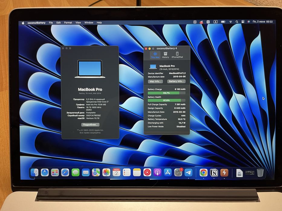 Macbook Pro 15,4 Mid2014