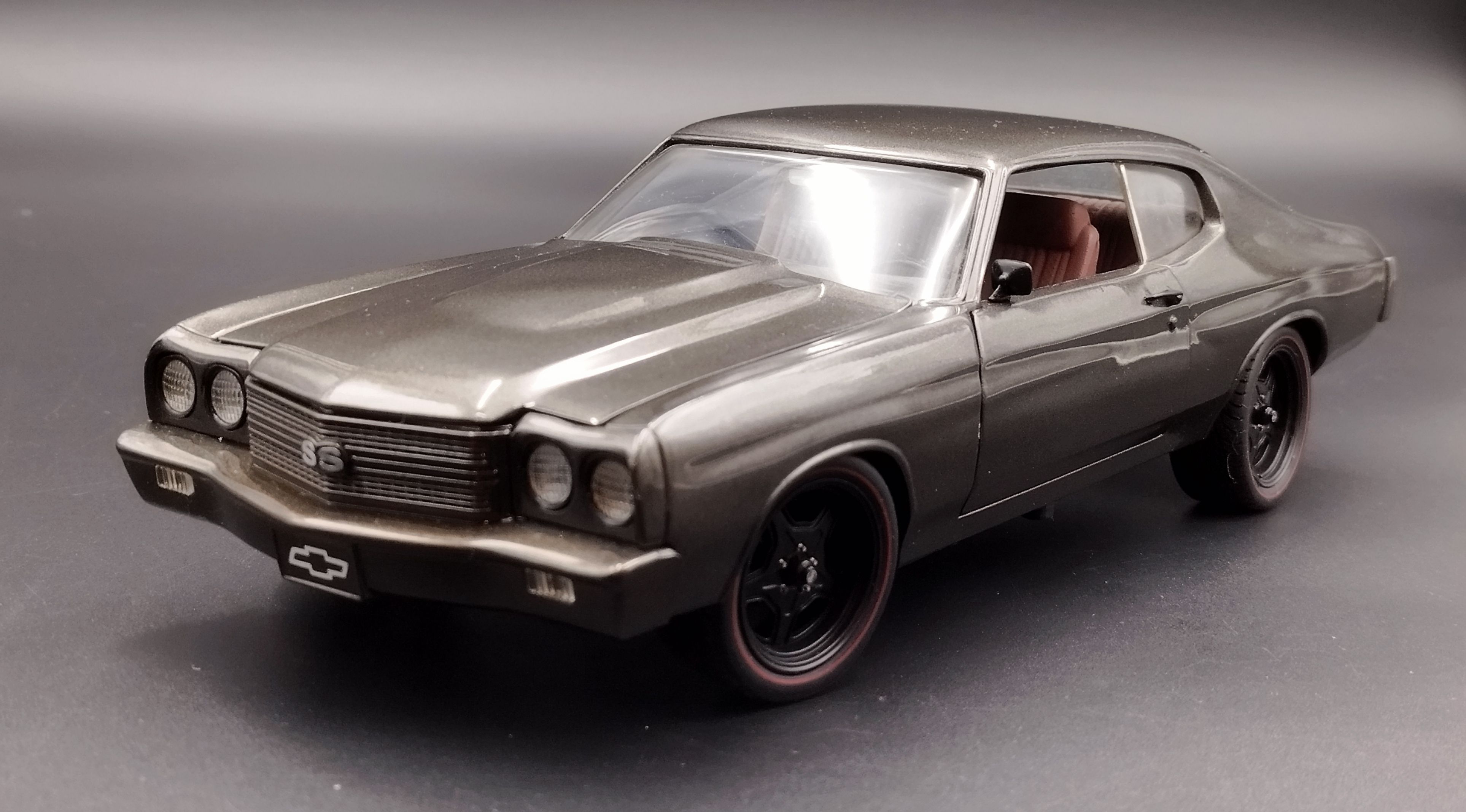 1:18 Ertl 1970 Chevrolet Chevelle SS Model używany koła GMP