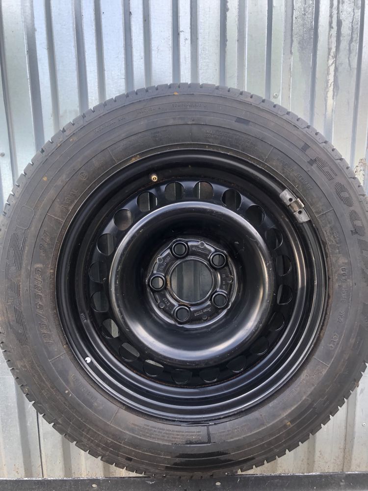 Koło dojazdowe mercedes r15 5x112 et37 6,5j