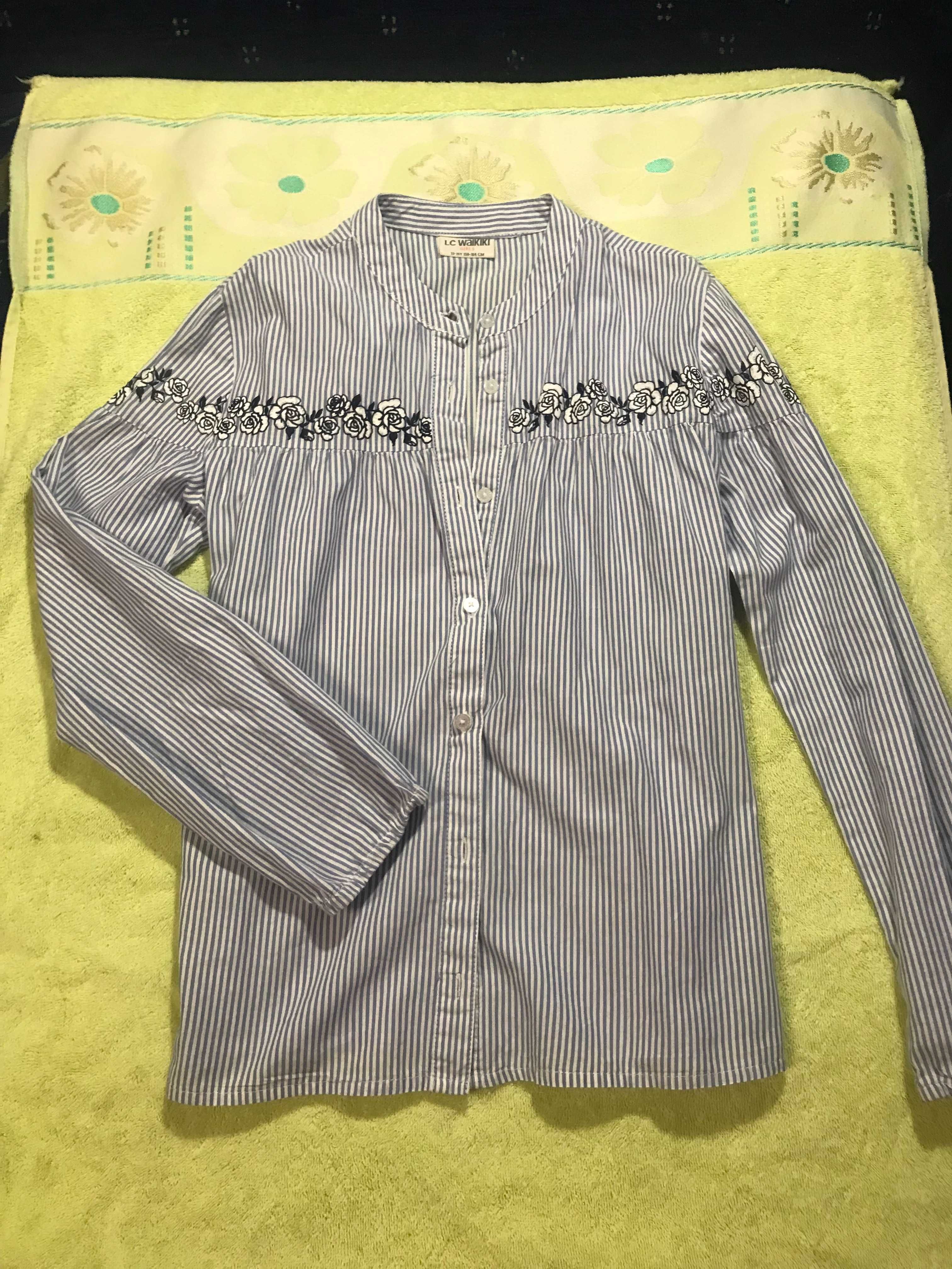 Фирменная рубашка на девочку, р. 13-14 лет.