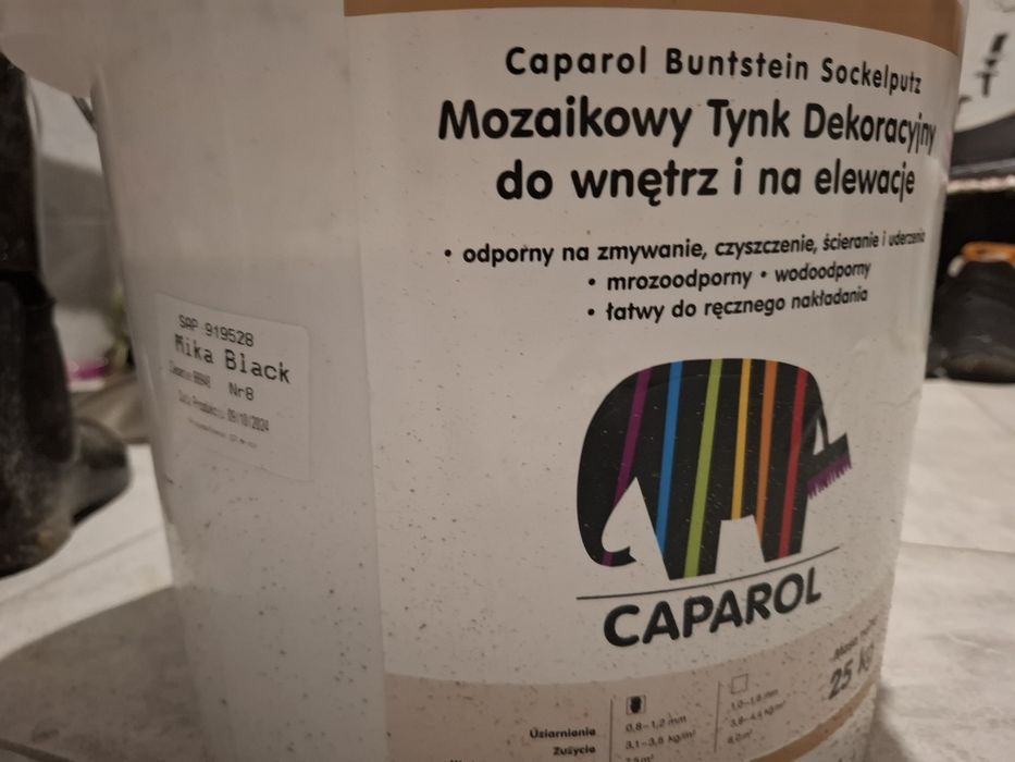 Mika Black Caparol tynk mozaikowy