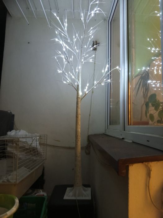 Świecąca Brzózka drzewko 150 cm