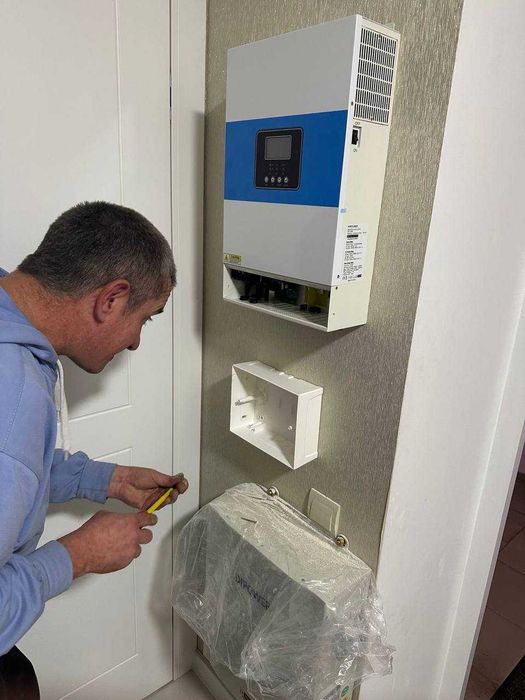 Комплект инвертор 6.5 кВ  + Аккумулятор Dipower 48V/120Ah, 5760Wh