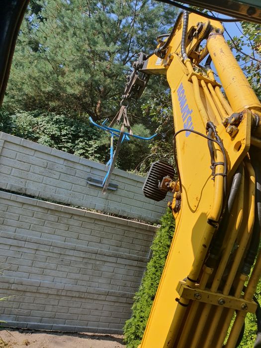Kamień piasek podsypka kliniec dolomit  żwir minikoparka