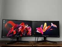 Zestaw - Dwa monitory LG 24MP59G-P 23,8” FullHD 1920x1080
