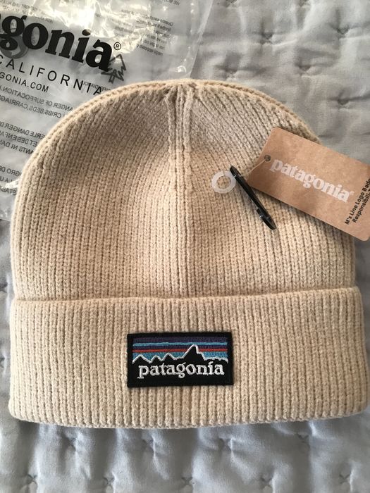 Gorro patagonia cor beje tamanho unico