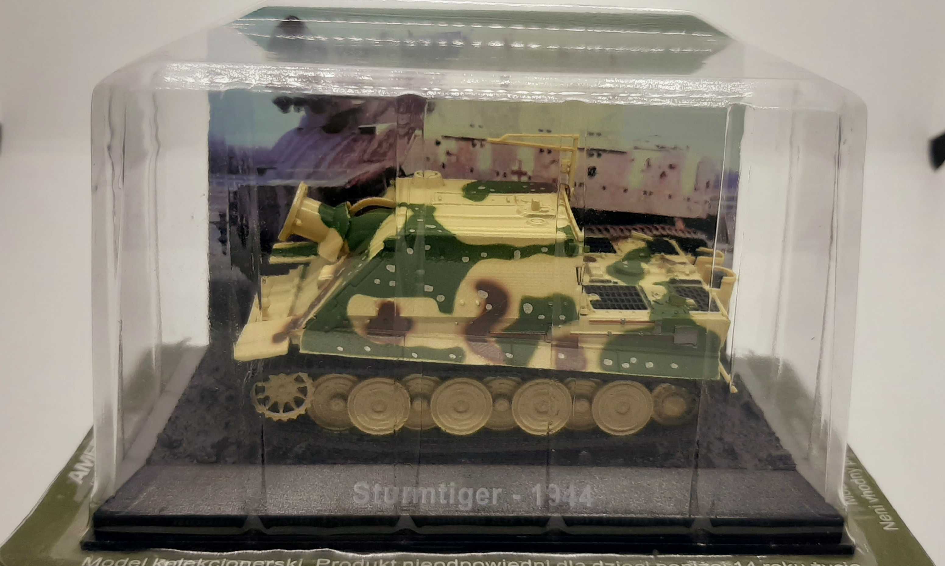 Pojazdy wojskowe model gotowy STURMTIGER - 1944 skala 1/72