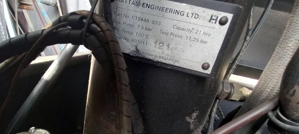 Sprężarka śrubowa spalinowa na wózku