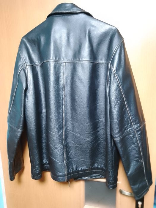 Kurtka skórzana męska 52