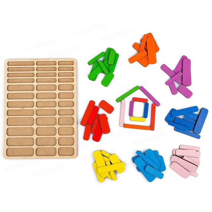 Розвиваюча гра, Дидактичні палички 3й рівень