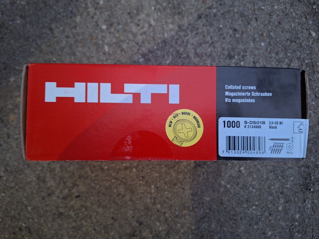 Wkręty HILTI S-DS01B 3,5X35 M1 Taśma. 1000