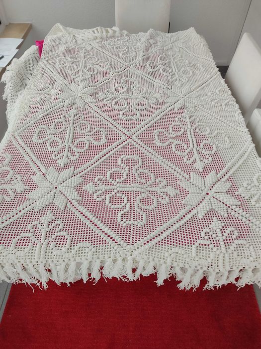 Colcha em Algodão Branco