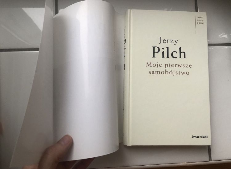 WYPRZEDAŻ Moje pierwsze samobójstwo | Jerzy Pilch