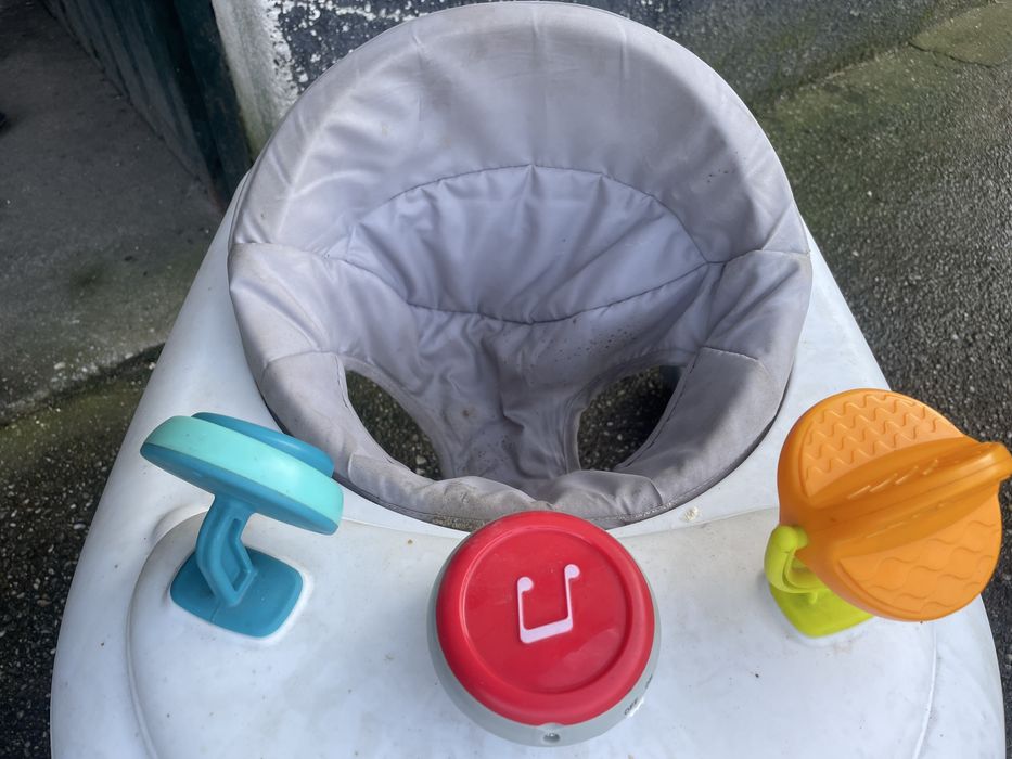 Aranha bebe ajuda a eprender andar