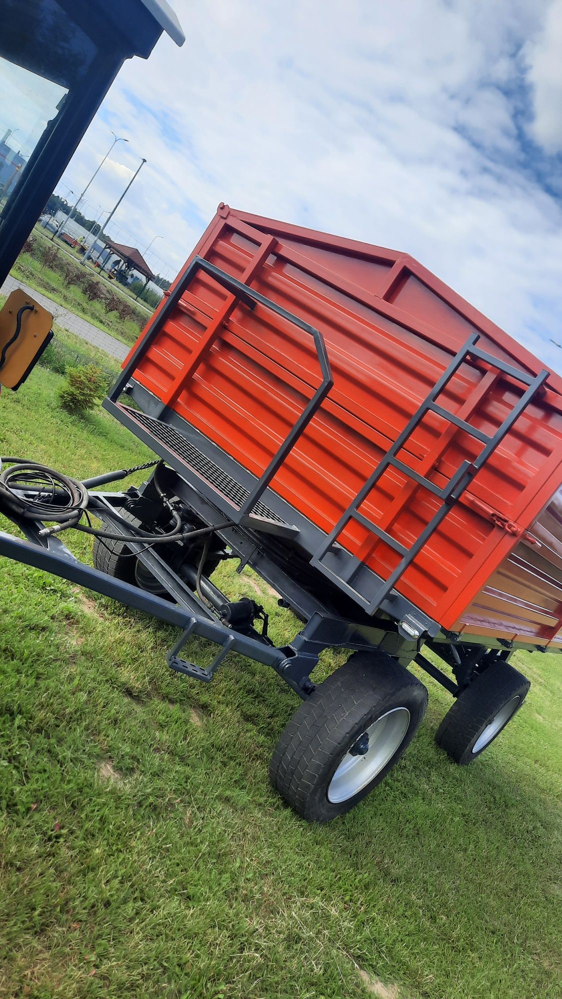 Przyczepa rolnicza wywrotka Autosan D-47A