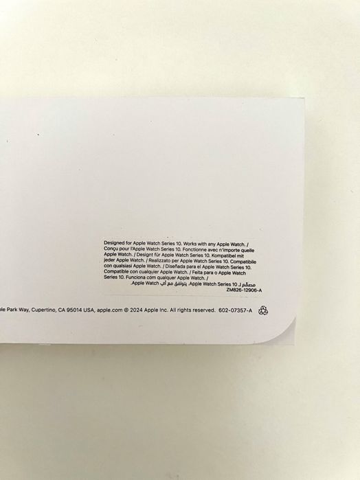 Apple Watch Black Sport Band 42 mm S/M