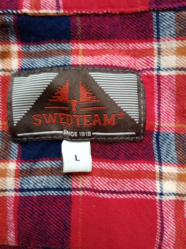 Swedteam koszulka flanelowa myśliwska outdoor roz L