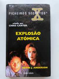 2 Livros Ficheiros Secretos: "Explosão Atómica" + "Ruínas"