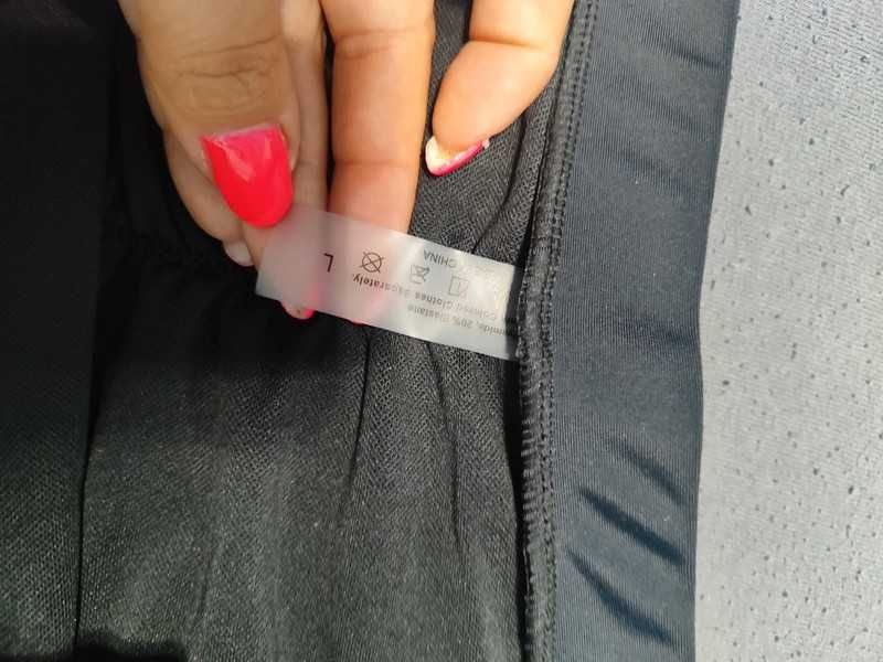 Shein majtki wysoki stan marszczone pośladki brazyliany m/l