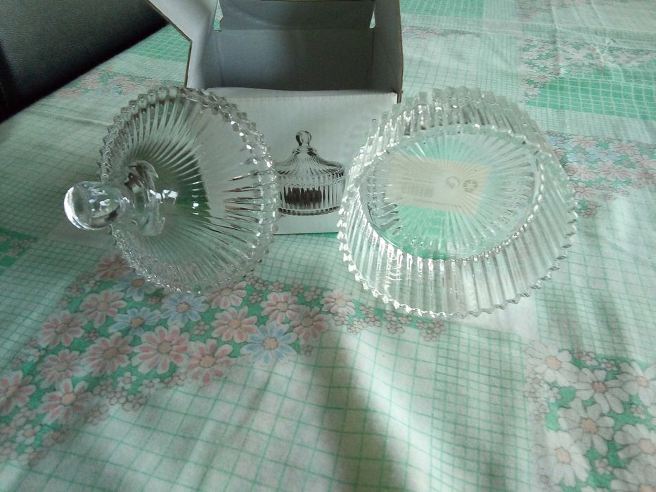 Bomboneira em cristal nova