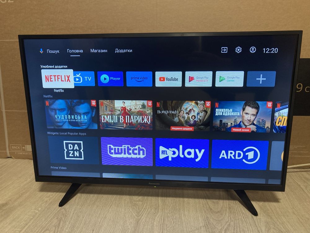 Новий телевізор Panasonic TX -24MSW504 Android