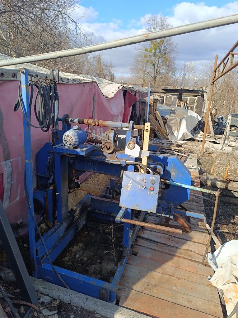 Продам ленточная пилорама 6 метровая.
