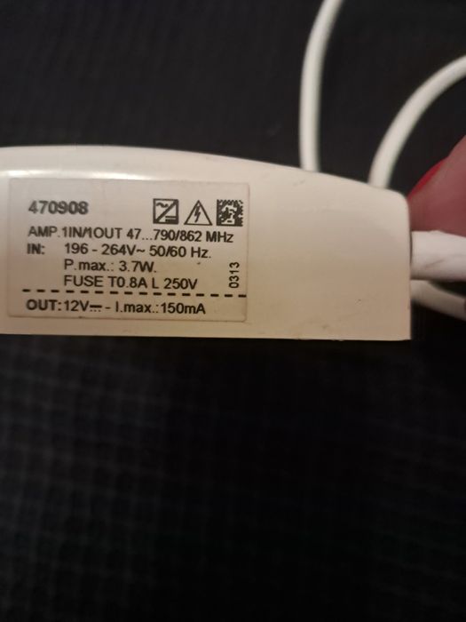 Amplificador sinal antena l tv