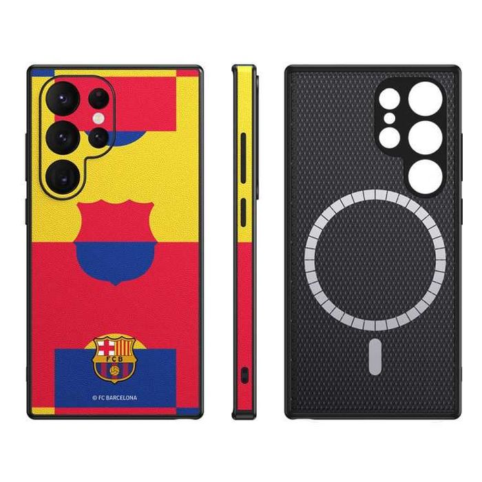 Etui FC Barcelona do Samsung Galaxy S24 Ultra Magnetic Case MagSafe