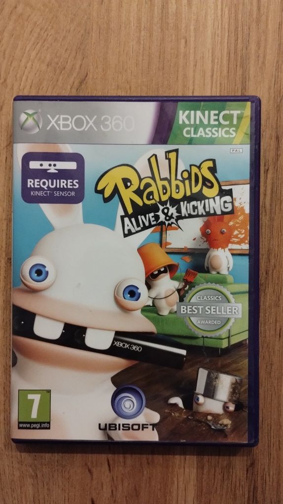 Gry Rabbids Alive&Kicking oraz Kinect Adventures