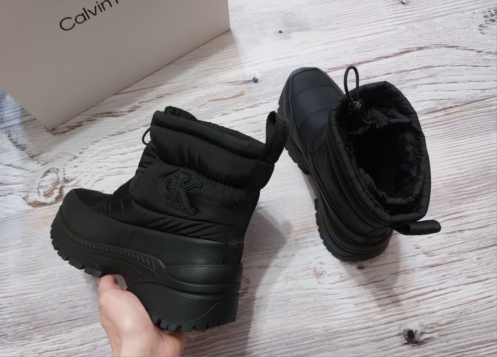 Дутики Calvin Klein 38-38.5 p. 7.5 us, Оригінал! Ботинки чоботи зимові