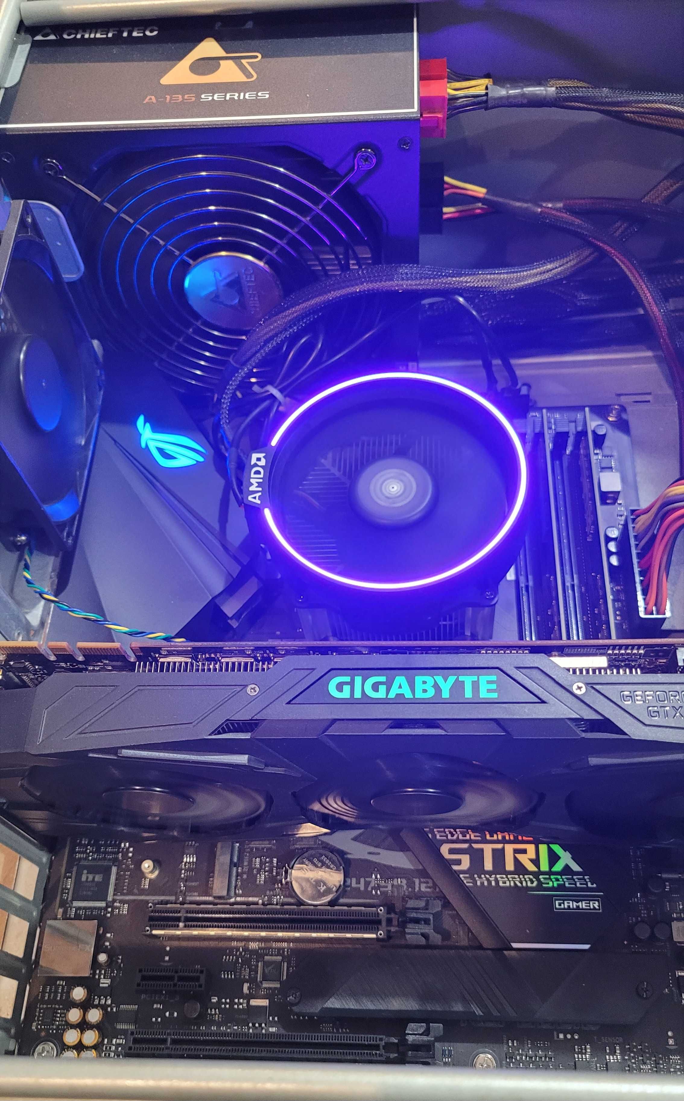 Ryzen 7 2700 8/16 / gtx1080ti 11gb / 32gb ddr4 / ssd 1tb nvme / wifi