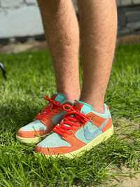 Кросівки Nike Sb Dunk Low Orange Emerald Rise Orange