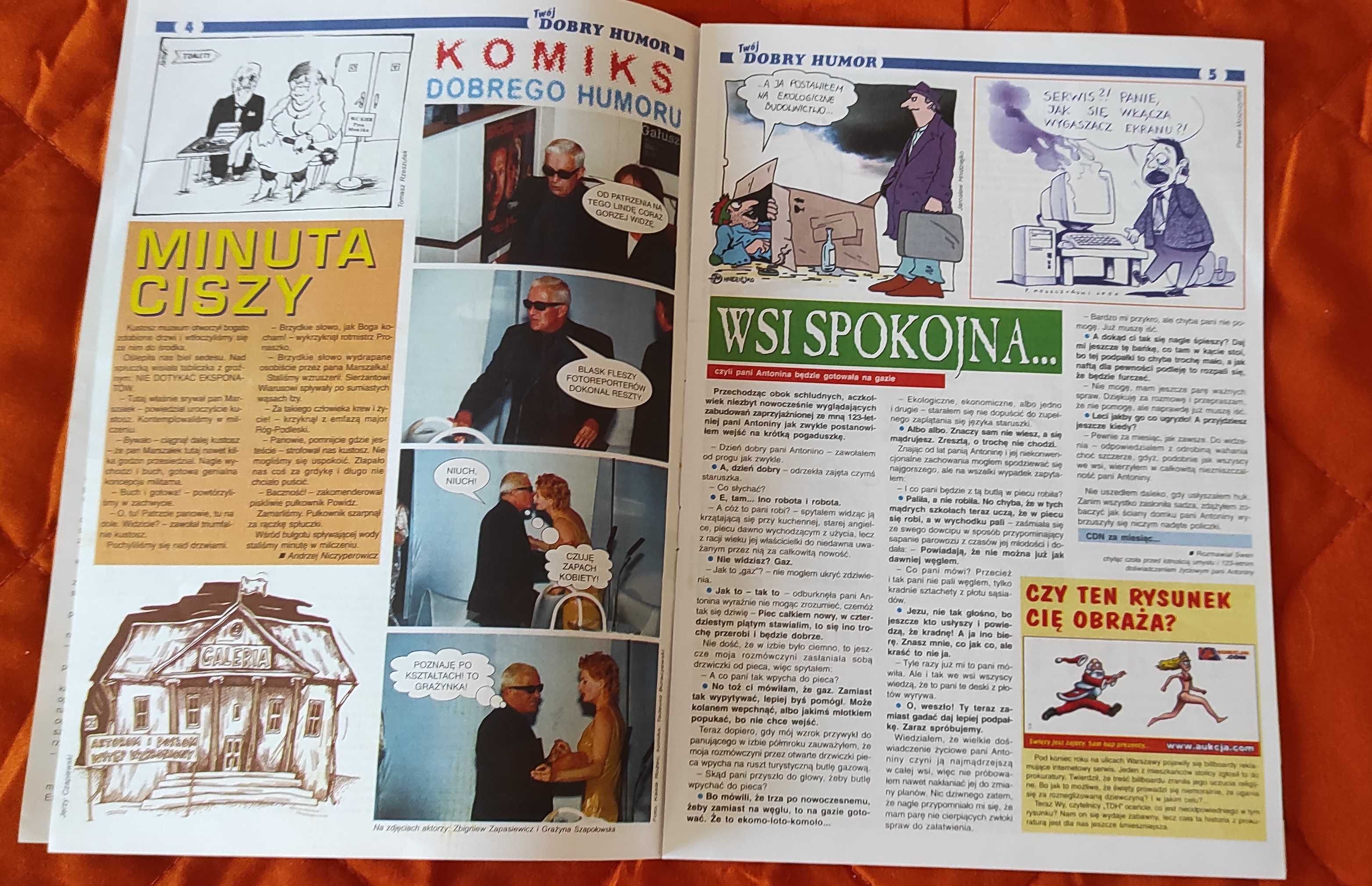 gazetka kolekcjonerska Twój dobry humor - pismo satyryczne