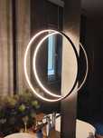 Lampa wisząca Mirror LP-999/1P S BK CCT