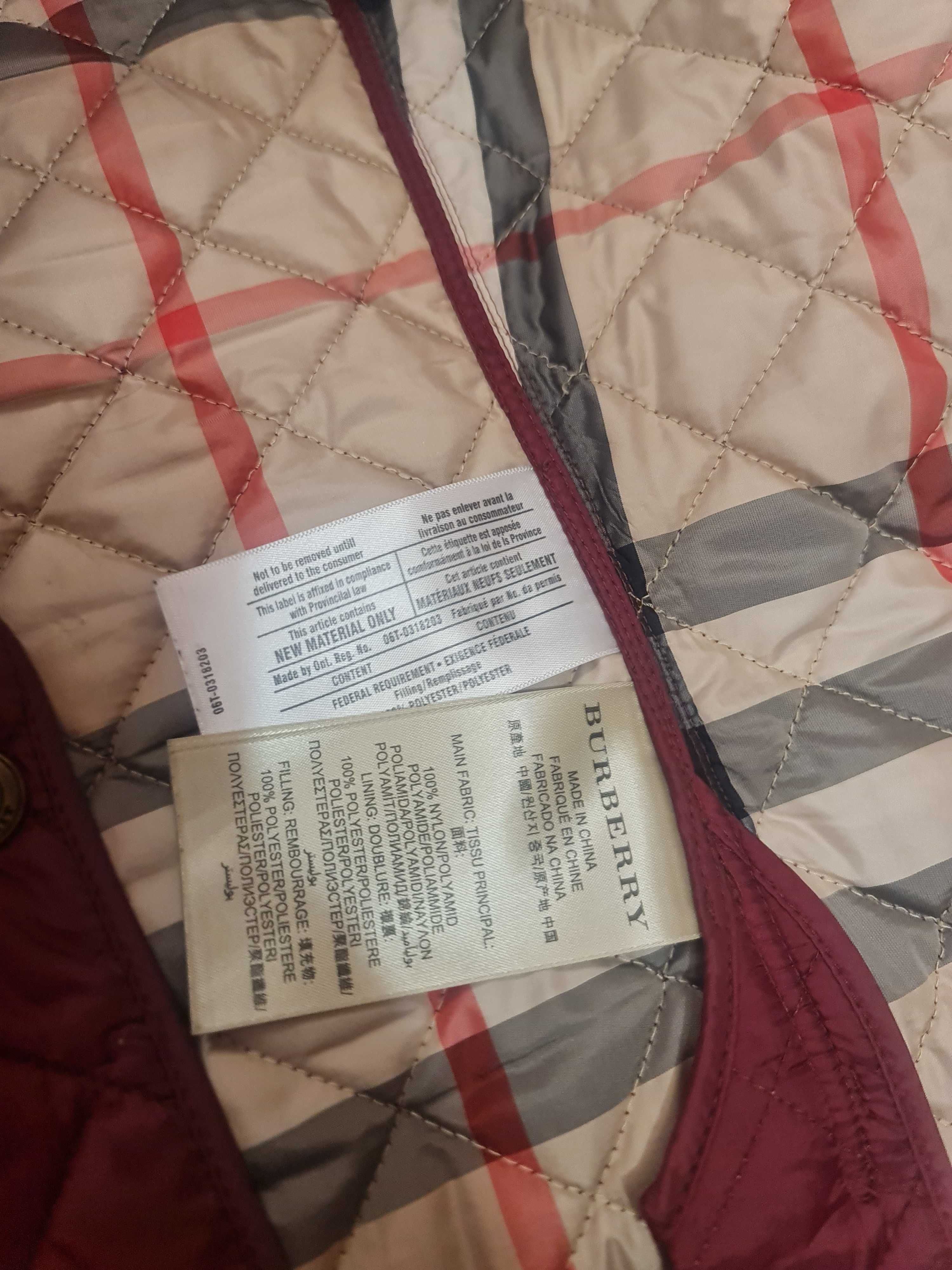 Kurtka pikowana Burberry M