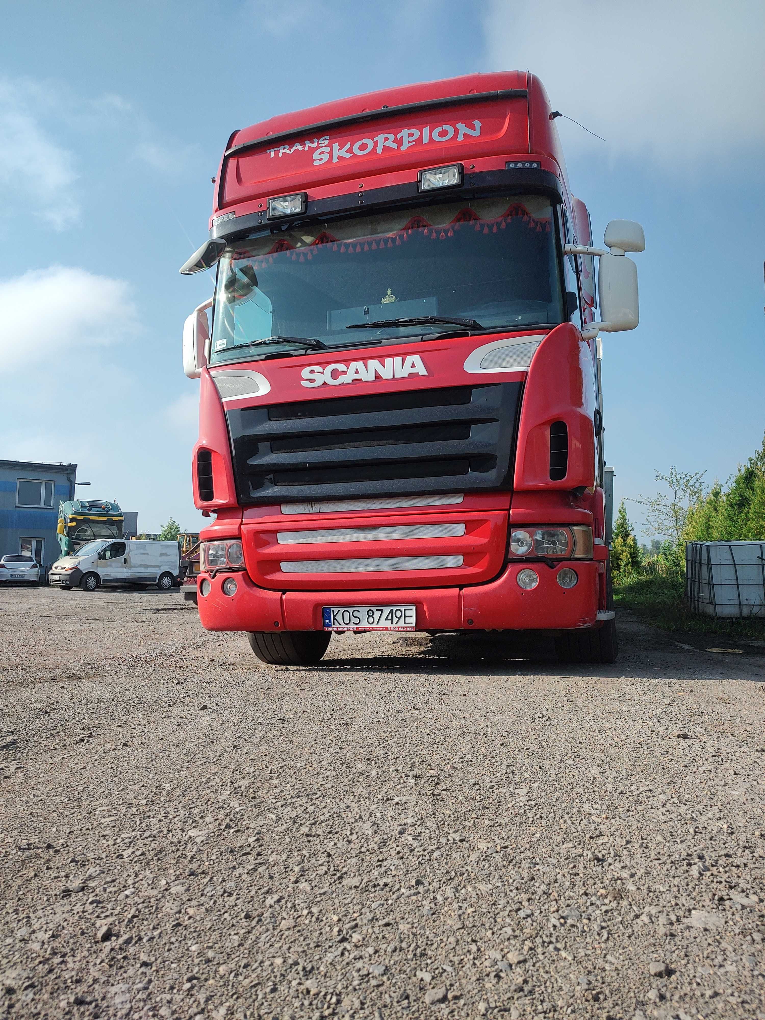 Scania R420 hydraulika