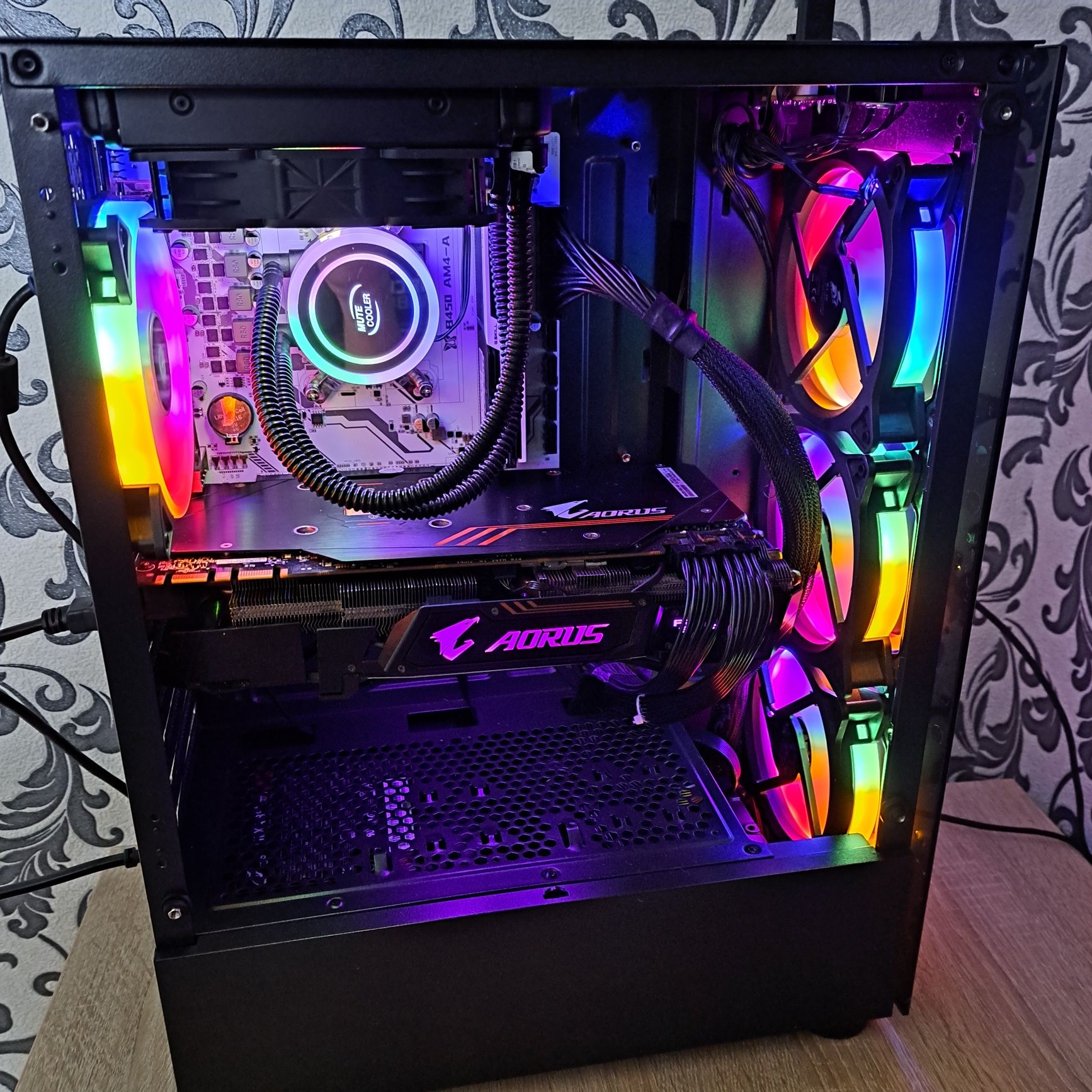 Ігровий компютер GTX1080ti,ryzen 5 5600,32gb ddr4 3600mhz