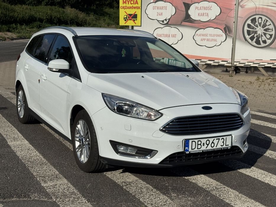 Ford Focus Titanium 1.0 EcoBoost • 2015 • Nowy rozrząd • Bogate wyposa