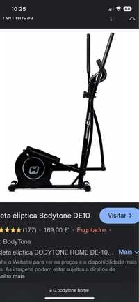 Bicicleta eliptica Bodytone home