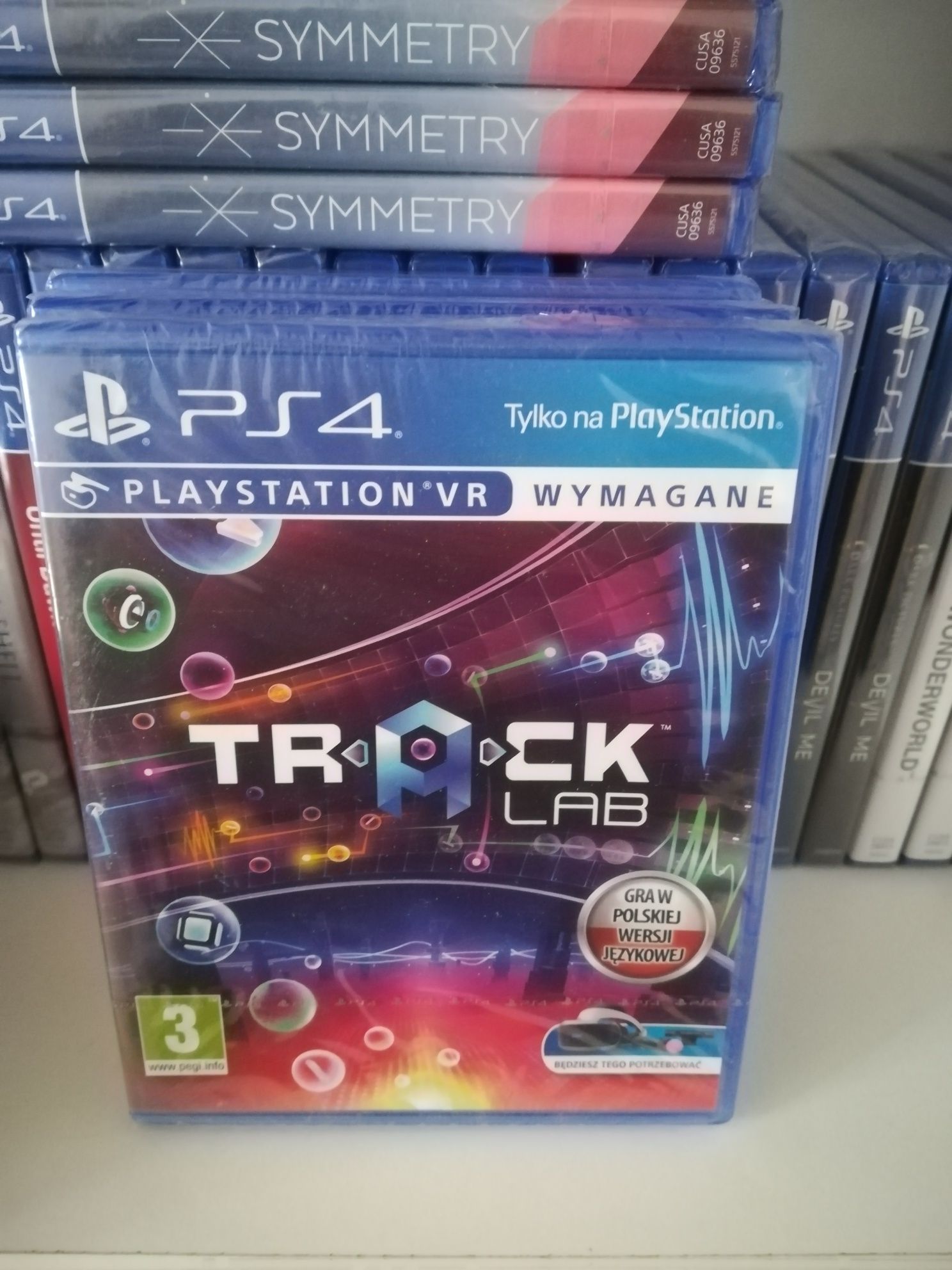 Track Lab PL nowa folia ps4 PlayStation 4 vr