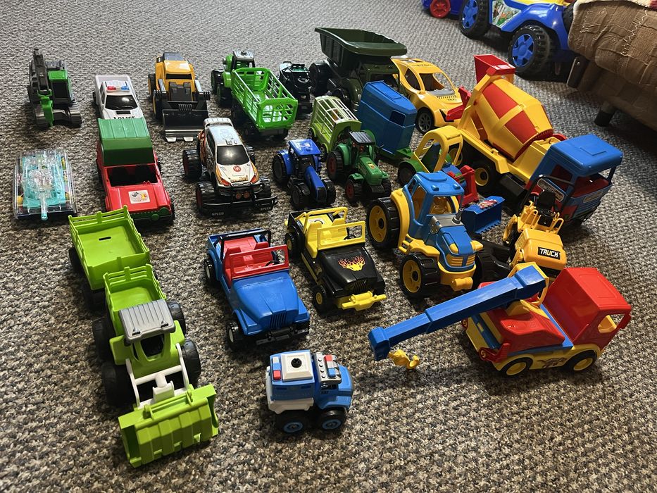 Паравоз трактор пожарная каток бетономешалка самосвал кран танк машины