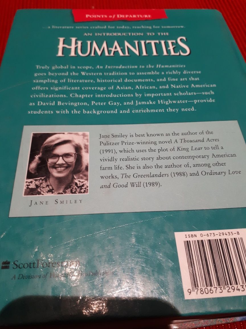 An introduction to the humanities Jane Smiley 1996