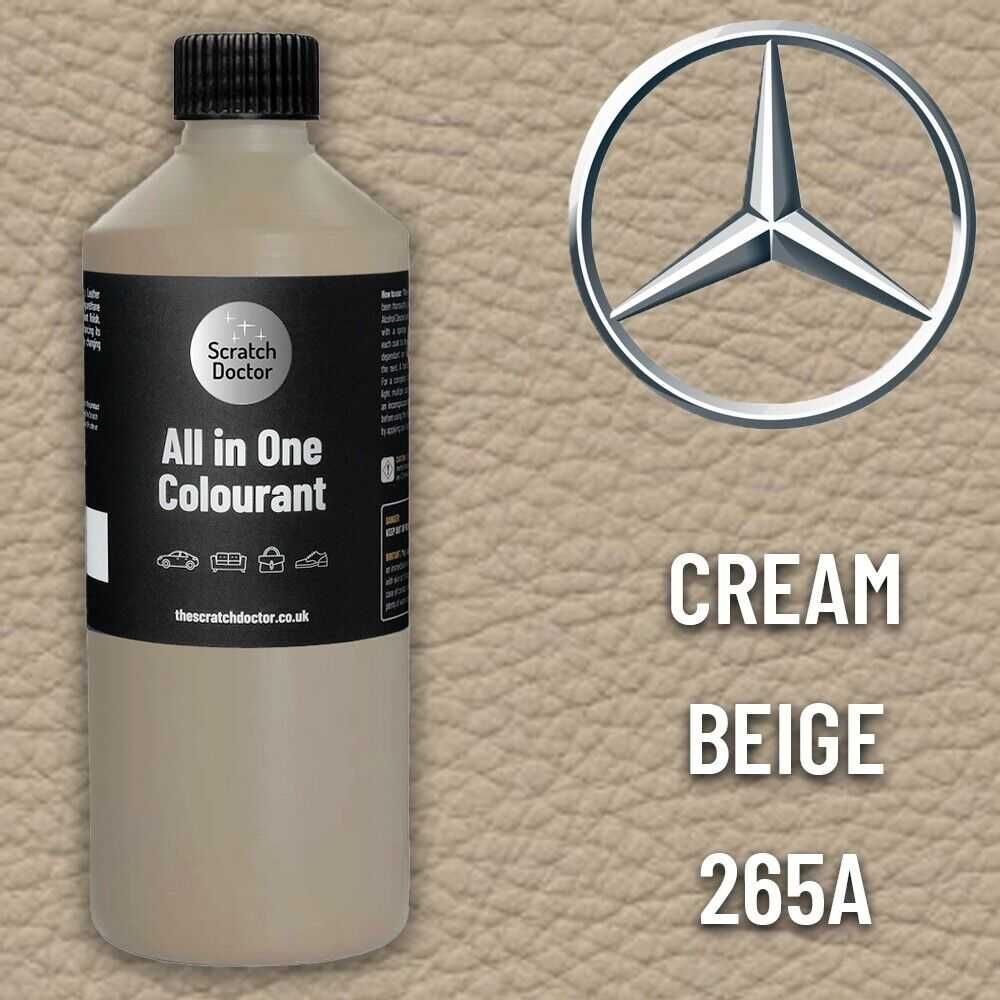 Farba do Skóry MERCEDES CREAM BEIGE 265A 250ml Farba w220, w140