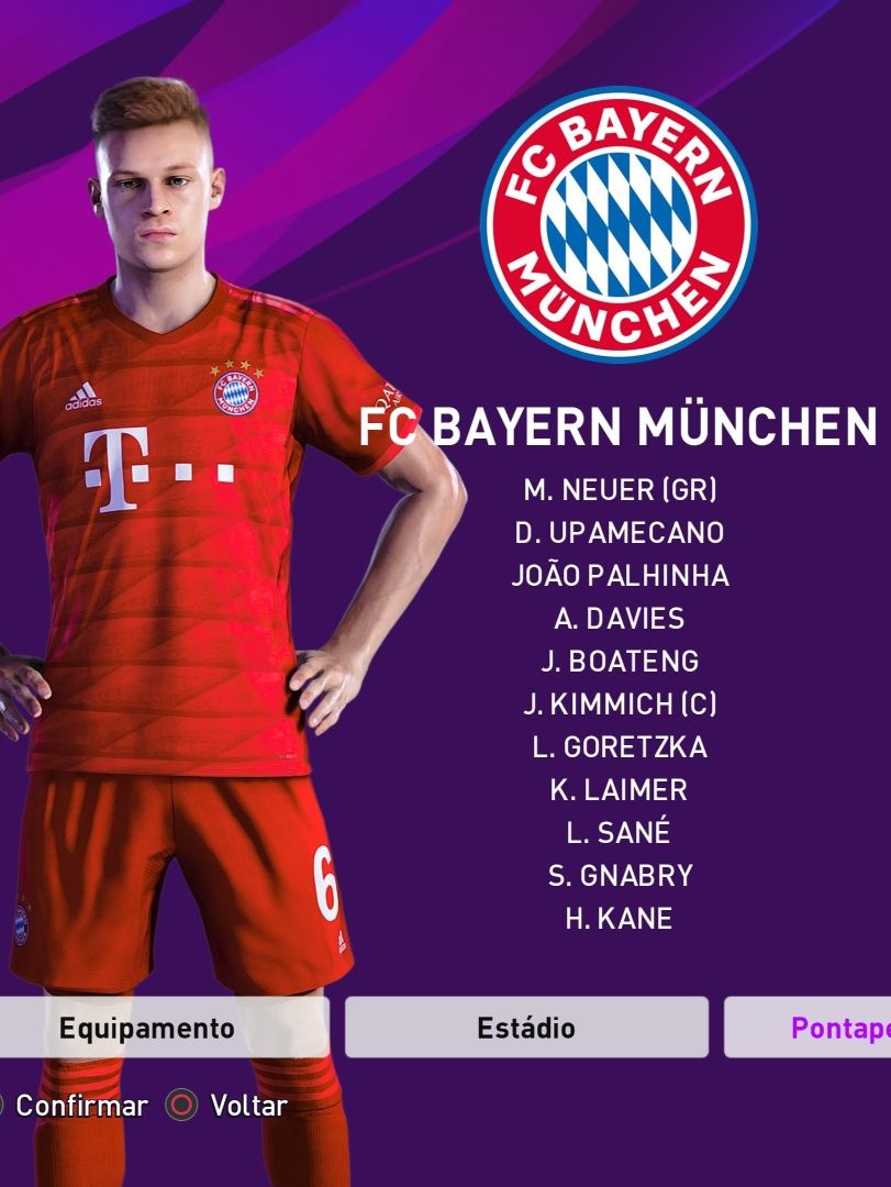 Pen Drive com Season Update 2025 para PES 2020 Ps4/Ps5