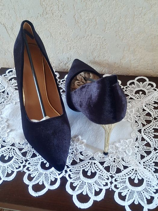 Eleganckie szpilki damskie na wysokim obcasie NOWE rozmiar 45