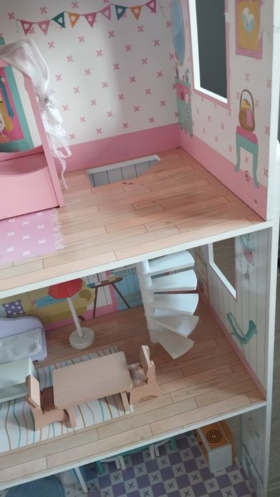 Domek dla lalek XL drewniany