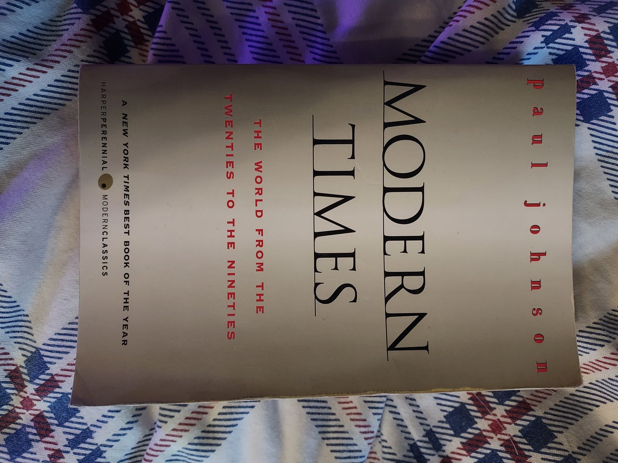 Paul Johnson Modern Times Historia Świata XX wiek