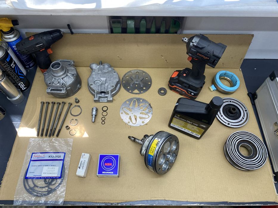 Компрессор кондиционера Ланос после ПОЛНОЙ ПЕРЕБОРКИ гарантия